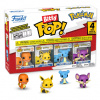 Funko Bitty Pop! Pokemon Charmander, Jolteon, Larpas, Rattata