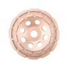 EXTOL INDUSTRIAL 8703123 kotouč diamantový brusný dvouřadý, O 150x22,2mm