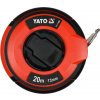 YATO Pásmo měřící ocelové 20m,13mm