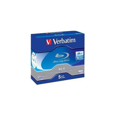 VERBATIM BD-R 25GB 6X, 5KS