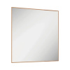 Zrkadlo do kúpeľne s osvetlením v ráme Jungborn Square 80 x 80 cm IP 44