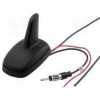 Anténa SHARK AM,FM,GPS DIN,kabely 12VDC Druh RG174