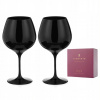 Diamante poháre na červené víno Ghost Black 610 ml 2KS
