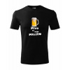 Tričko Farebné Pivo to majo palivo Farba trička: Čierna, Veľkosť: 2XL