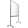 Deliaca stena, mobilná ,z plexiskla, s hliníkovým rámom EUROKRAFTpro