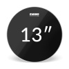 Evans Black Chrome Priemer blany: 13