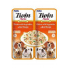 Churu Dog Twin Packs kura zelenina a hovädzie vo vývare 80 g
