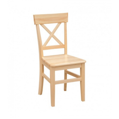 Jedálenská stolička BRUNO 1 KRZ05 z masívu Barevné provedení: Olše