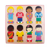 Bigjigs Toys Vkladacie puzzle kamaráti Bigjigs Toys Vkladacie puzzle kamaráti