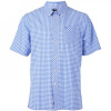Howick Gingham Short Sleeve Shirt Blue S