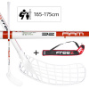 startovací set florbalky a vaku FREEZ RAM bílá-červená 32 MB - 90cm levá