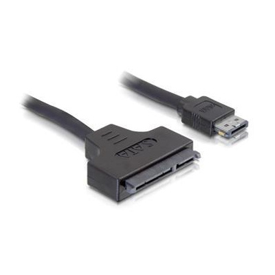 DeLock kabel eSATApd na SATA 22 pin délka 0,5m, pro 2,5" i 3,5" HDD