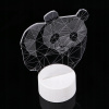 Nočná lampa Panda Stereo LED Farebné nočné lampa (Nočná lampa Panda Stereo LED Farebné nočné lampa)