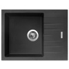 Granitový drez Sinks PERFECTO 650 Pureblack