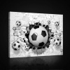 Obraz na plátne obdĺžnik - OB0703 - Futbalová lopta 80cm x 60cm - O6