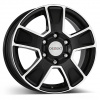 Alu disk DEZENT Van dark 6.5x16, 5x112, 66.6, ET52 Black/polished