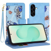 Techsuit FlipCraft puzdro pre Samsung Galaxy S25 Plus – žiarivá modrá (Vibrant Blue)