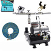 Airbrush set:Kompresor AS-189 a pištoľ Iwata Eclipse HP-CS +hadica +stojan (Airbrush Iwata Eclipse HP-CS 0,35mm + Kompresor + Hadica 3,0 m + stojan)
