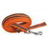 Firedog Pogumované vodítko 20 mm 1 m bez rúčky oranžové