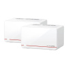 WiFi router TP-Link Mercusys Halo H37BE(2-pack) WiFi 7, BE6500, 2x 2,5GLAN, 1x GLAN, 2,4/5 GHz, 52449901