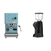 Profitec GO, blue + Eureka Nadir 65 Touch, black