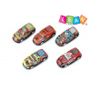 mamido Sada kovových autíčok s pohonom farebná 15 kusov