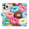 Flipové puzdro iSaprio - Donuts Pattern 02 - iPhone 17 Pro Max