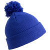 Result Headwear Čepice s bambulí RC 028X, pletená COT28028X05099-royal Modrá královská UNI