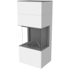 DRU Maestro 60/3 Module Eco Wave DRU typ plynového paliva: Zemný plyn G20 biele prevedenie puzdra, ohnisko vermikulit - tmavý antracit, matný