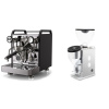 Rocket Espresso Mozzafiato FAST V, black + Rocket Espresso FAUSTINO 3.1, white