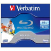 Verbatim 43748 zapisovateľný Blu-ray disk (BD) BD-R 50 GB 5 kusov (BRV-6DL)
