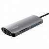 USB Hub Trust Dalyx 7-in-1 USB-C Multiport Adapter 23775