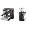 Rocket Espresso Appartamento TCA, black/copper + Rocket Espresso SUPER FAUSTO, black