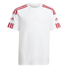 Detské Tričko s krátkym rukávom ADIDAS SQUAD 21 JSY Y GN5741 – Biela