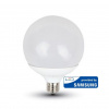 LED Žiarovka GLOBUS, SAMSUNG čip, E27, 17W, Teplá biela, 1521lm