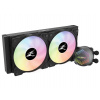 Zalman vodní chladič CPU ALPHA24 Black / 2 x 120 mm / PWM / ARG / černá
