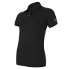 SENSOR MERINO ACTIVE POLO dámské triko kr.rukáv černá - L