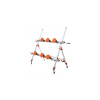 Prísavky držiak statora predpäté pre obklady 160 - 360 cm KD10735 oranžová