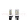 ACI LED žárovka 12V/24V 1157 CAN-BUS 24x SMD 3030 T20 7443 21/5W bílá 5600k sada 2 ks