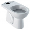 Geberit Selnova WC-kombi misa, Zvislý odpad, 670x360mm, Biele, oblé GEB 500.281.01.1