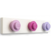 Lego Wall Hanger svetlo ružová, tmavá ružová, fialová