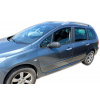 Okenné deflektory Peugeot 307 5D SW 2001-2007 4 ks predné+zadné