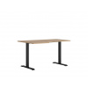 BRW Pracovný stôl SPACE OFFICE BIU/140/90/A/P dub artisan