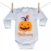 Boodyy Body s dlhým rukávom Halloween tekvica 80 (9-12 mesiacov)