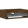 Mexen Box-A korpus skrinky pod umývadlo 70 cm, 1 zásuvka, orech - 91AX0-0700-235-1-86