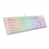 Genesis herní mechanická klávesnice THOR 303/RGB/Outemu Brown/Drátová USB/US layout/Bílá (NKG-1861)