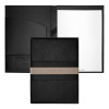 Portfólio A4 Delano , taupe/black Farba: taupe/black
