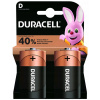 Alkalická batéria Duracell Basic, 2 ks (D)