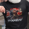 Tričko s potlačou TEKKEN Pánsky Čierna 122 cm/6 rokov