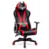 Kido by Diablo Diablo Chairs - Detské kreslo Diablo Kids X-Horn 2.0: čierno-červené